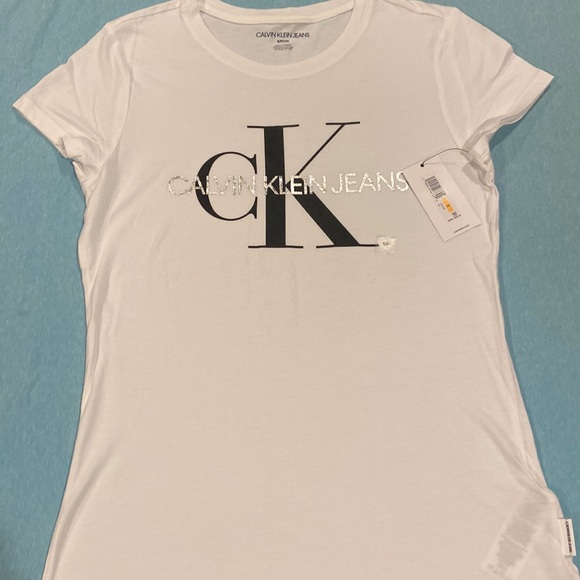 Calvin Klein Tops - Calvin Klein Jeans T-shirt New w/tags Perfect Condition-Small